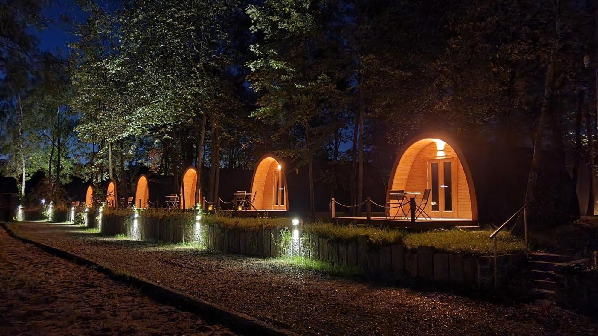 26 Premium Camping Pod "Foehr" Silberstedt Kültér fotó