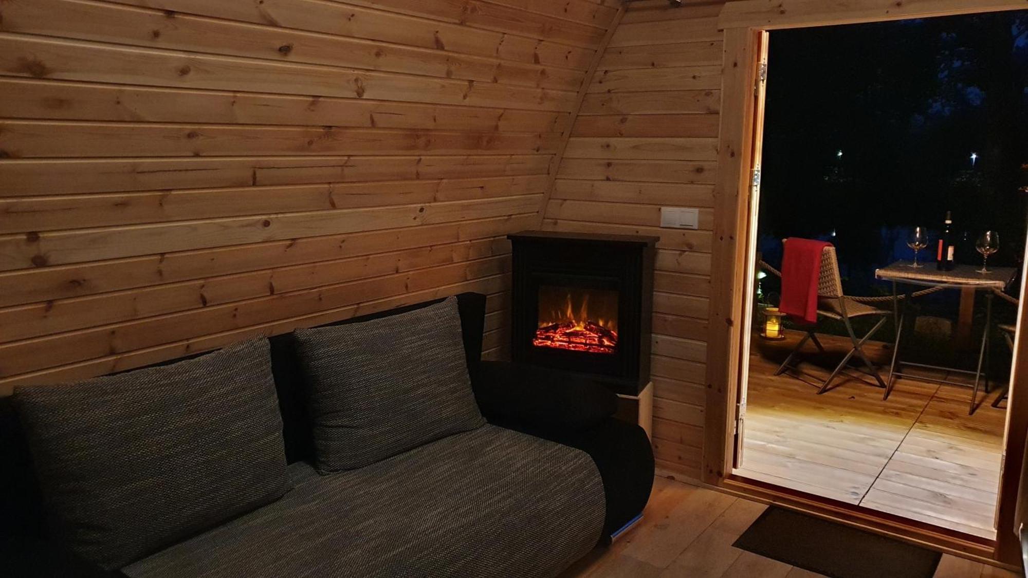 26 Premium Camping Pod "Foehr" Silberstedt Kültér fotó