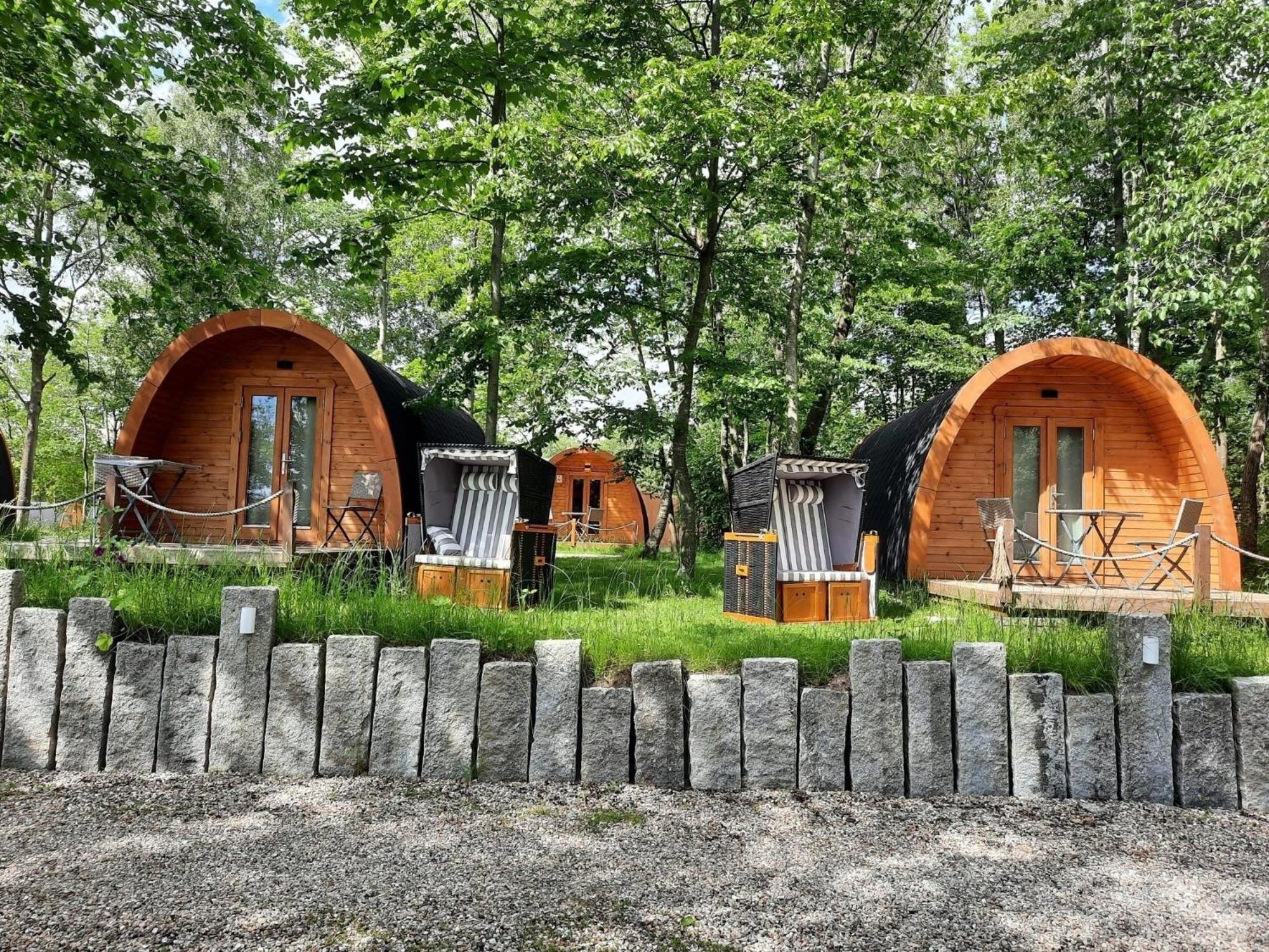 26 Premium Camping Pod "Foehr" Silberstedt Kültér fotó