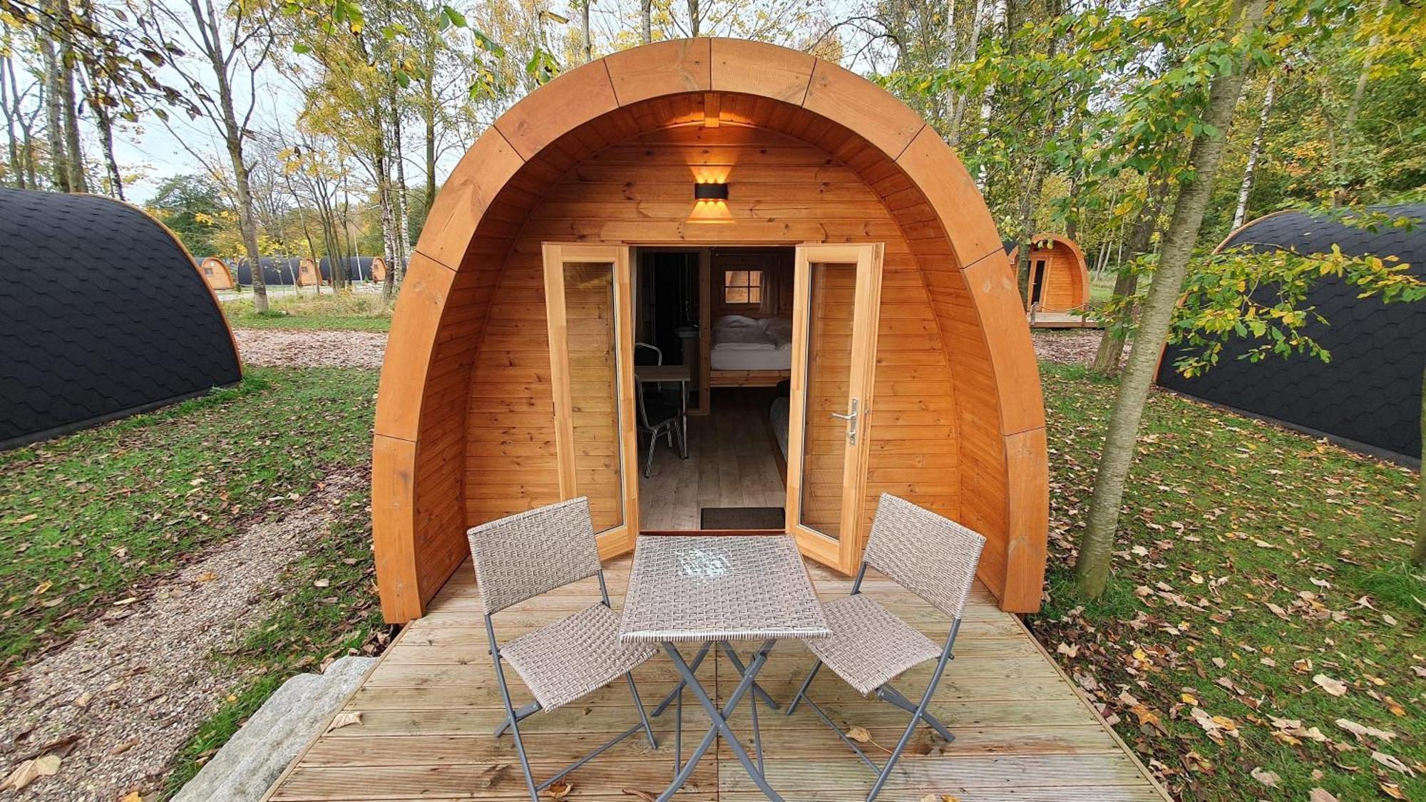 26 Premium Camping Pod "Foehr" Silberstedt Kültér fotó