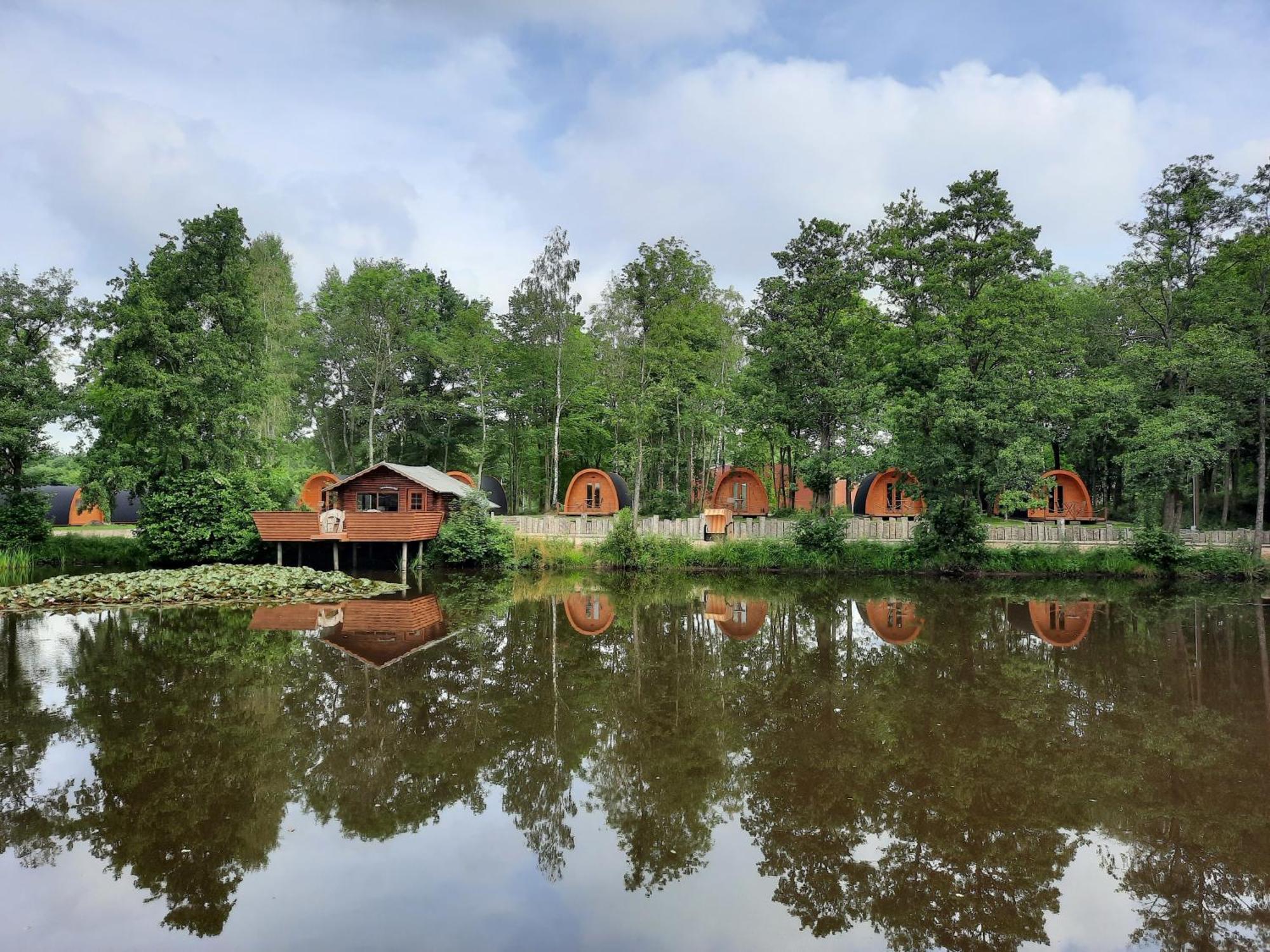 26 Premium Camping Pod "Foehr" Silberstedt Kültér fotó