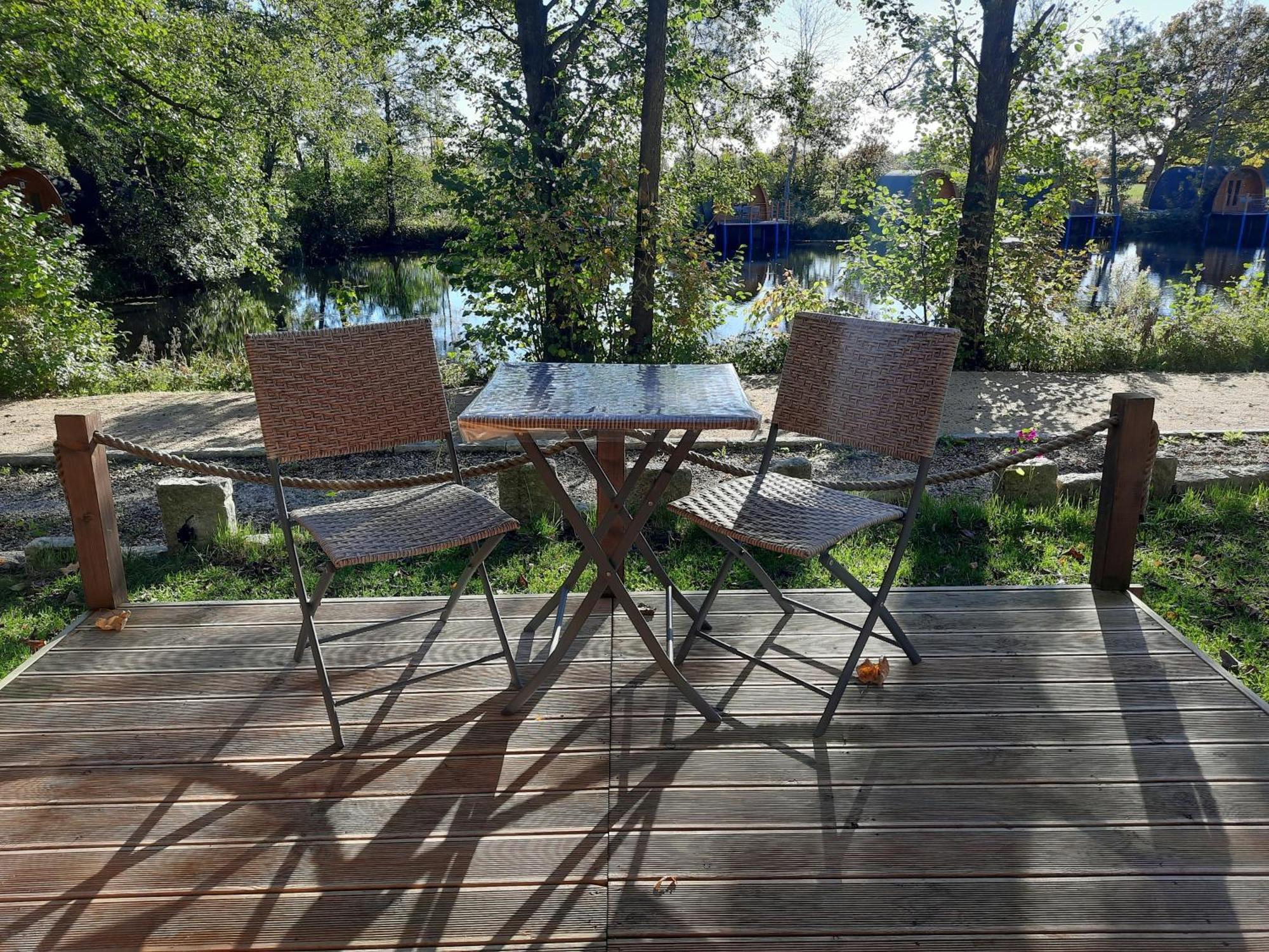26 Premium Camping Pod "Foehr" Silberstedt Kültér fotó