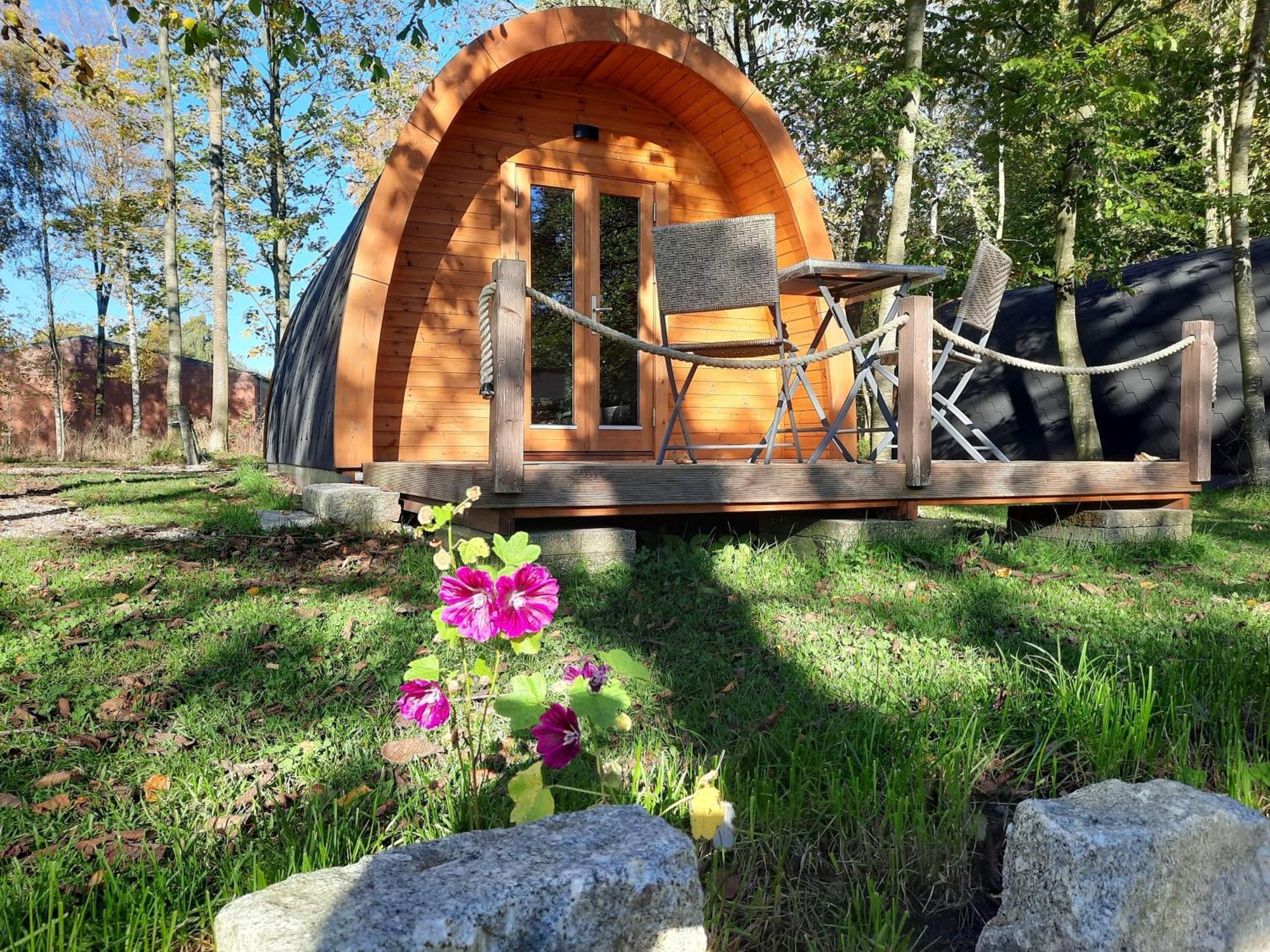 26 Premium Camping Pod "Foehr" Silberstedt Kültér fotó